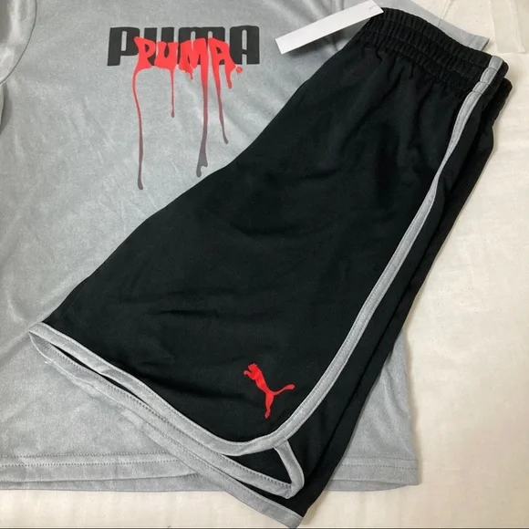 Puma active performance cute shorts set 5000